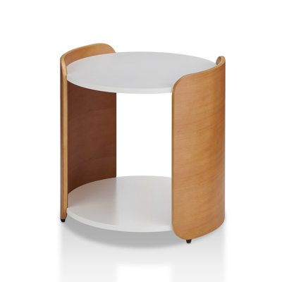 Keely Floor Shelf End Table