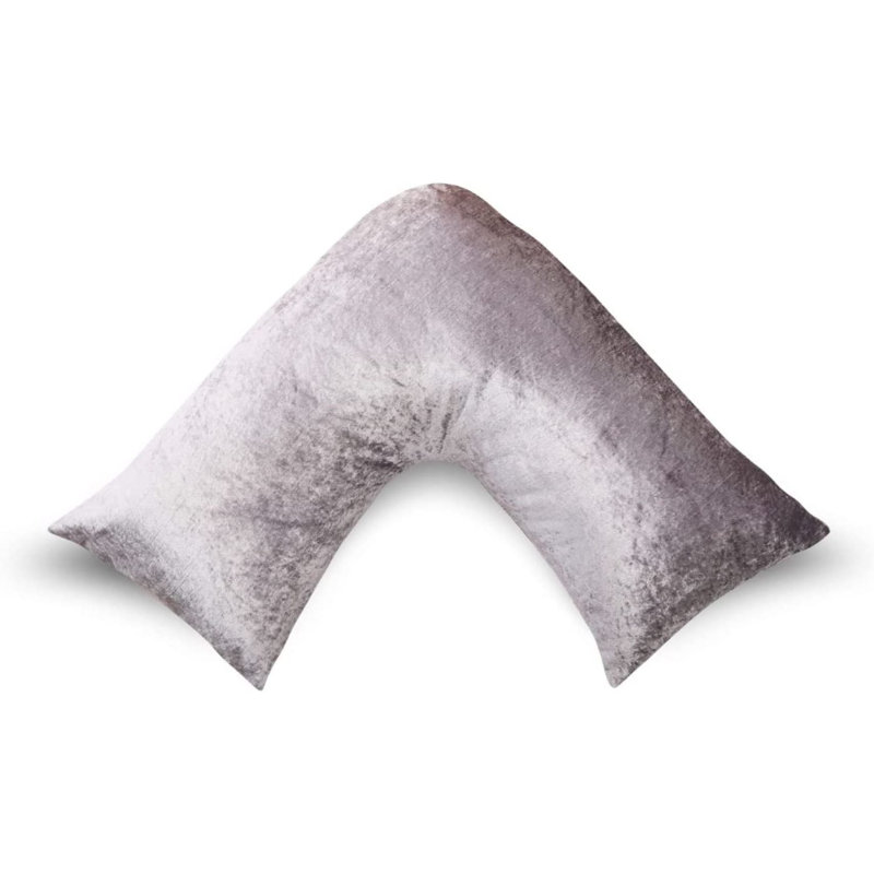 Polyester Medium Support Pillow, Grey