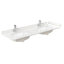 Meuble-lavabo double avec plateau en quartz Elan-134443033-134443038-134443034