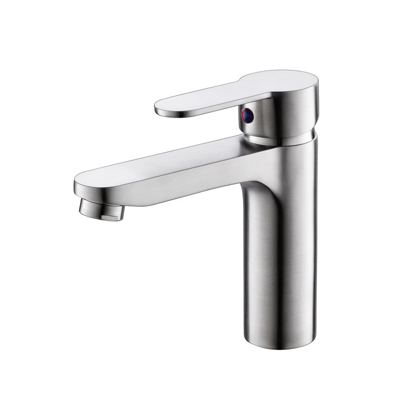 Single-Hole Single-handle Bathroom Faucet, Brushed Nickel