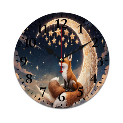Décoration murale lune et étoile de lune, 12 po x 12 po, pour chambre et studio
