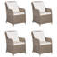 Ensemble de salle à manger rectangulaire pour 4 personnes-885772740-885772743
