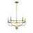 Longacre 5-Light Adjustable Height Wagon Wheel Chandelier-140312240