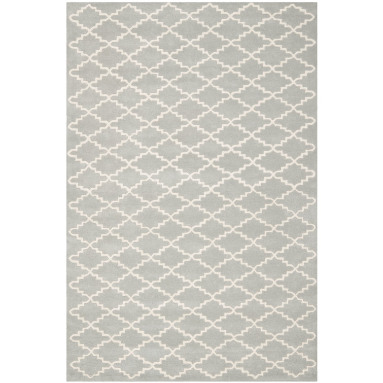 Carolene Hand Tufted Wool Geometric Rug