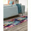 Tapis rose / noir / gris à motif abstrait Quinlin-1785189468