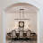16 - Light Dimmable Bubble Glass Sputnik Modern Linear Chandelier-1778535606