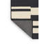 Tapis contemporain beige / noir-351614087