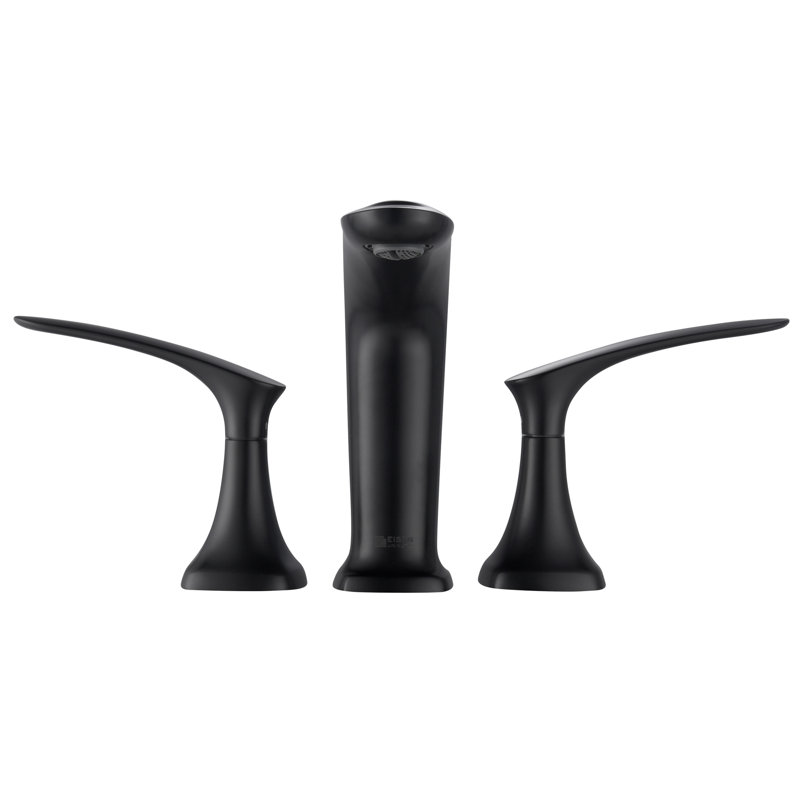 Robinet pour salle de bain Brianna, Noir mat