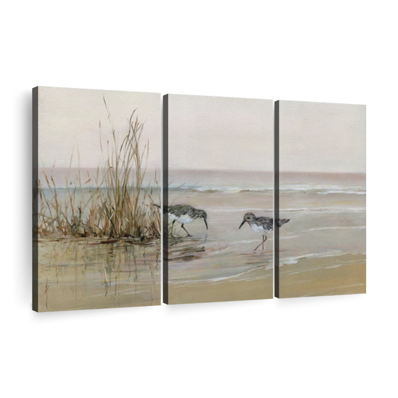 «Early Risers I», 3 pièces, H 36 po x l 57 po