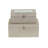 2 Piece Faux Leather Decorative Box Set-17872244