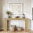 62.99-Inch Extra-Long Entryway Table, Farmhouse Sofa Table Behind The Sofa, Decorative Table For Narrow Entrances In The Living Room, Hallway, Entrance, Or Foyer, Oak-Colored Console Table