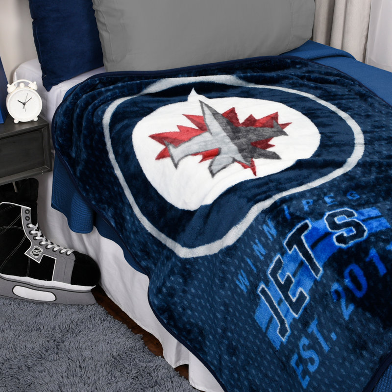 Jeté en polyester NHL Winnipeg Jets