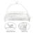 Vinatge Metal Trays for Perfume & Makeup Display ,Metal Wire Vanity Bathroom Accessory Tray