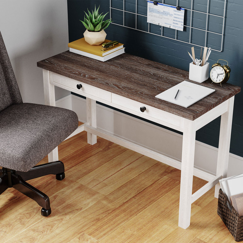 Boren Writing Desk, White
