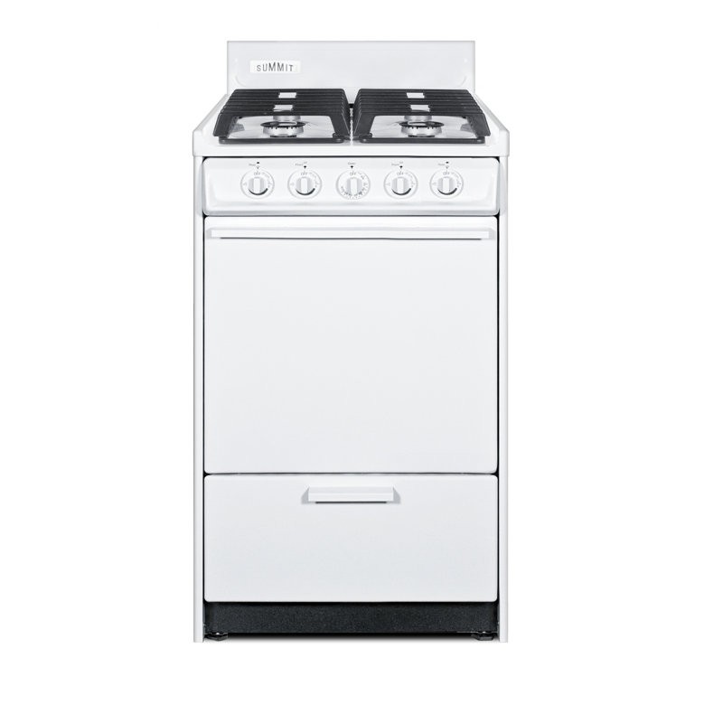 Summit Appliance 20 Inches Wide Sealed Burners Gas RAnges
