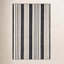 Birmingham Black Hand-Woven Outdoor Rug
