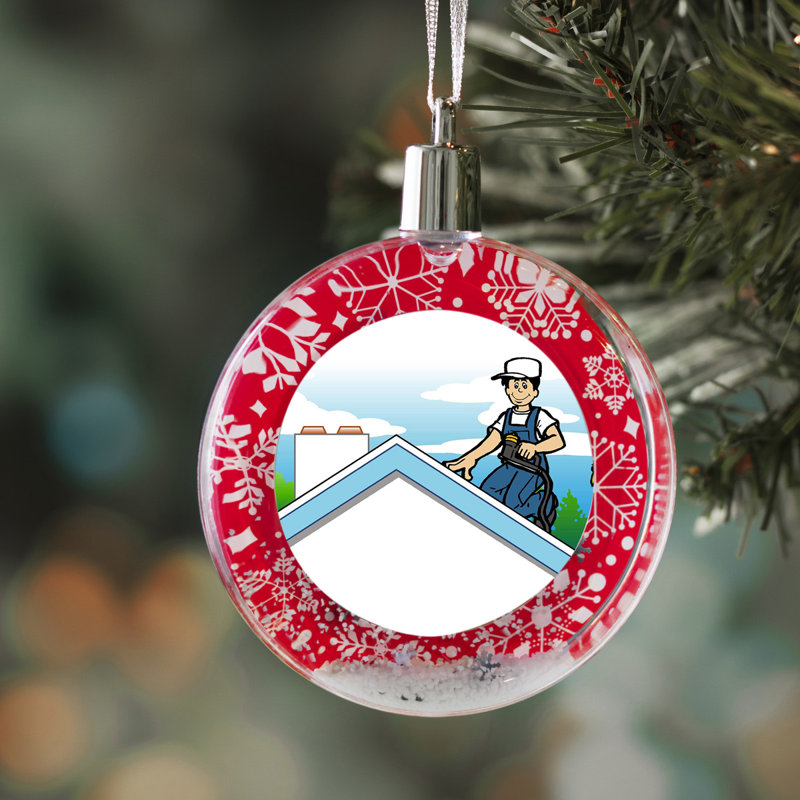Boule de Noël personnalisable, Oui