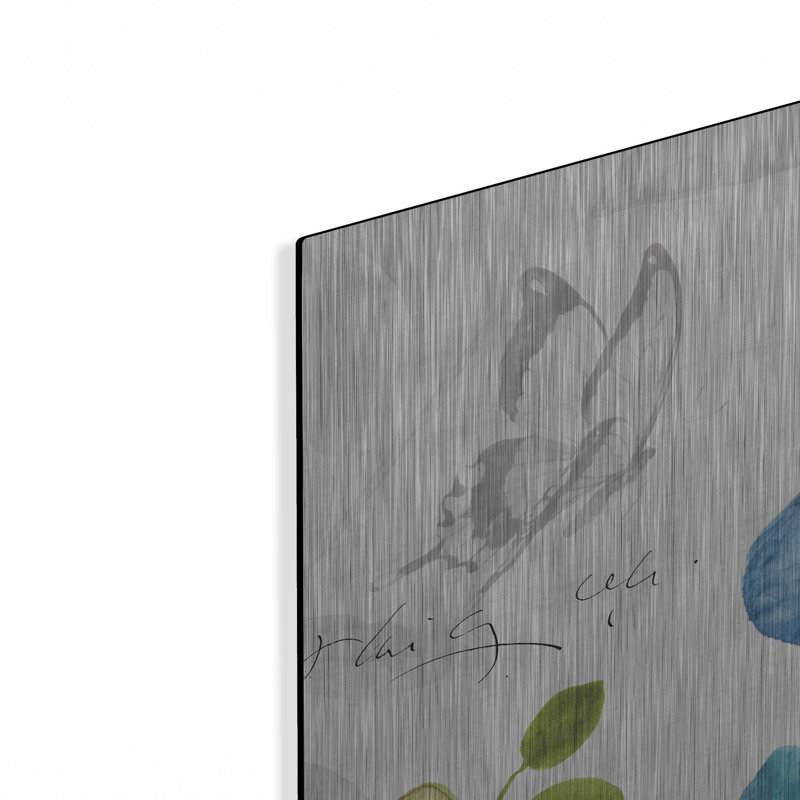 «Blue and Green Garden III» par Lisa Audit, H 36 po x l 36 po