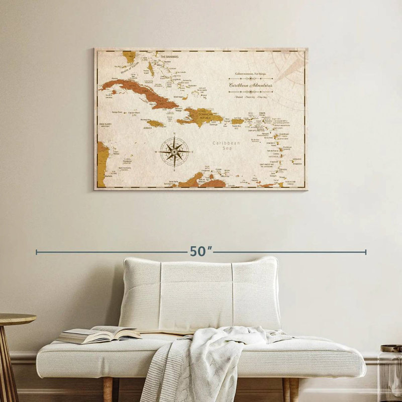 Moments Light Pin Pin des Caraïbes, H 26 po x l 39 po