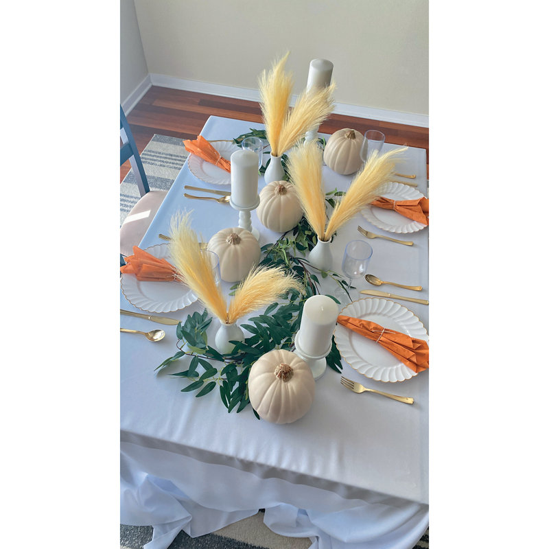 Fabric Pampas Arrangement