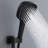 Lamh Digital Display Thermostatic Shower with 2 Adjustable Showerheads-109927141