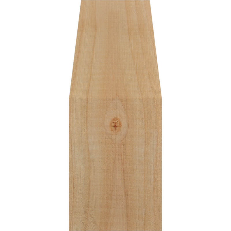 Attelle de genou olympique, Sapin de Douglas, Attelle lisse, H 10 po x l 3,5 po x P 6 po