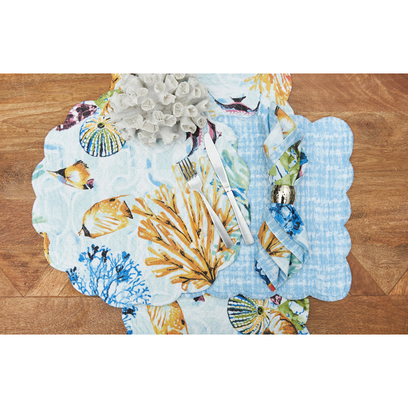 Grabill Makena Beach Cotton Table Runner