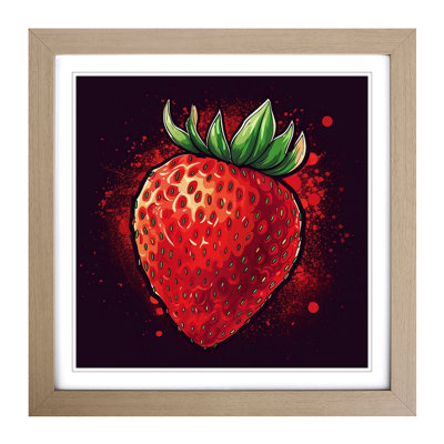 Strawberry - Framed Print
