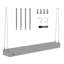 Chaufferette commerciale commerciale avec lampe chauffante 750W pour restaurant et buffet