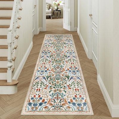 Destinay Floral Area Rug