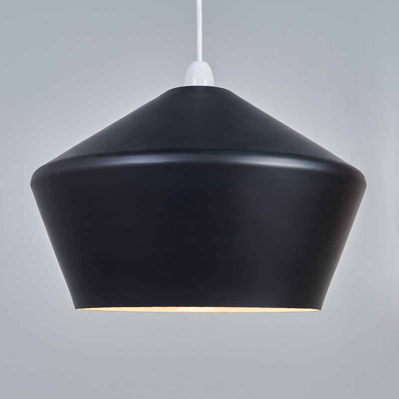 Liza 1-Light Dome Geometric Lamp Shade