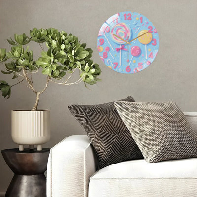 Horloge murale 12 po Lollipop