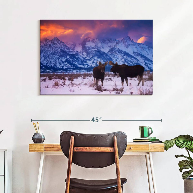 Moose Tandem, 26" H x 39" W