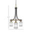 Lustre 3 lumières avec verre 4 "Paramount-73480103-89576400-89576393