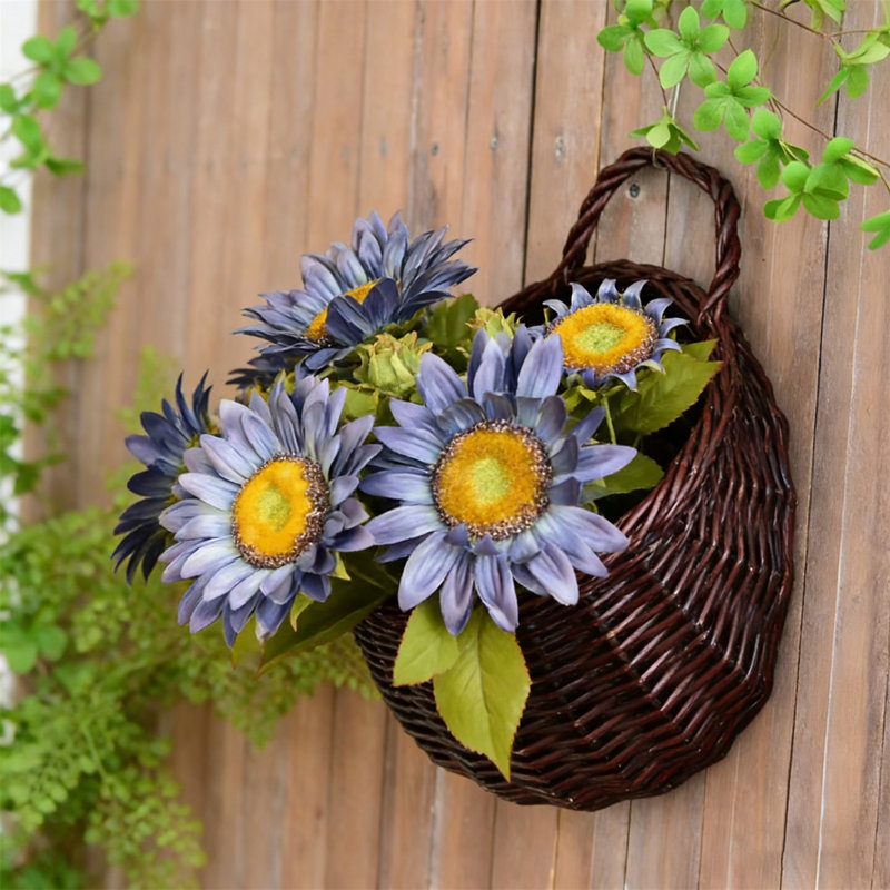 Wall-Mounted Artificial Flower