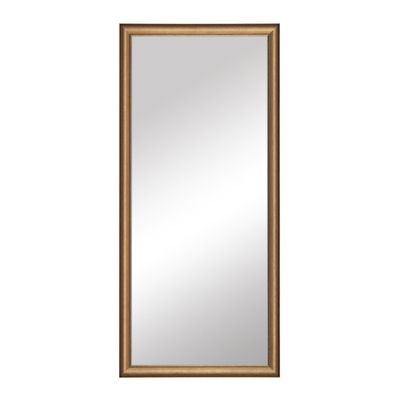 Oxford Collection, Full Length Mirror, Ideal Dressing Room Mirror, True Reflections Glass, Wood Frame, Lean Against Wall or Wall-Mounted