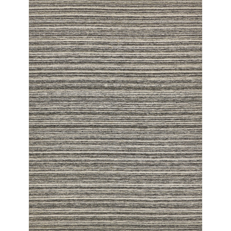 Organica Wool Striped Area Rug, Rectangle 10' x 13'6"
