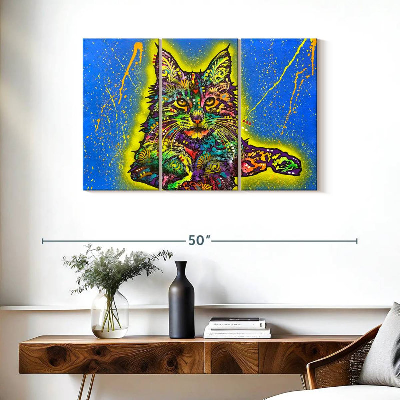 Maine Coon II, 24" H x 38" W