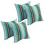 Coussin décoratif rayé intérieur / extérieur de la collection Outdoor Cushion