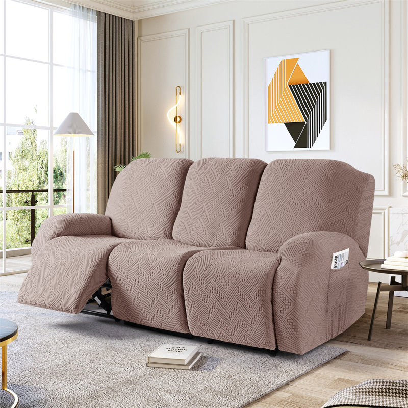 Housse extensible pour canapé 3 pièces Harriet, Kaki