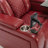 270 Degree Swivel Pu Leather Power Recliner Home Theater Recliner With Tray Table, Phone Holder,Cup Holder,Usb Port-1281092213