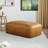 Hustle Square Top-Grain Genuine Leather Ottoman-109241965