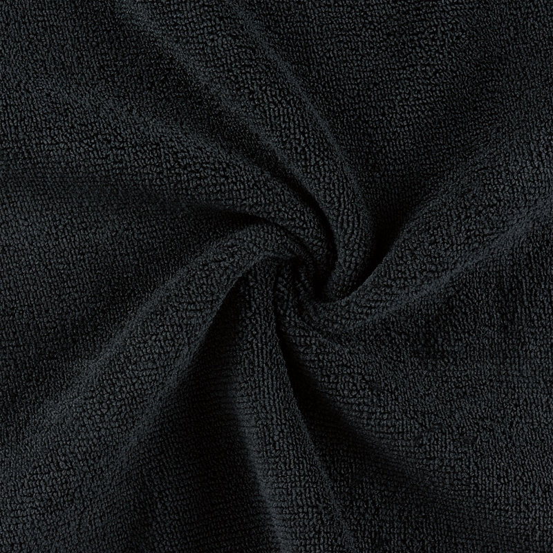 Arkwright Bck2U Terry Mircofiber Salon Towel 16x27 (24/Pack), Black