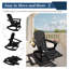 Chaise Adirondack pliante en polyéthylène haute densité Aunika (ensemble de 2)-811712378