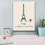 Art mural sur toile Trinx «Paris» par Jan Weiss-910407324
