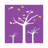 Autumn Trees Purple by 5by5collective - Wrapped Canvas Gallery-Wrapped Canvas Giclée-1269193518