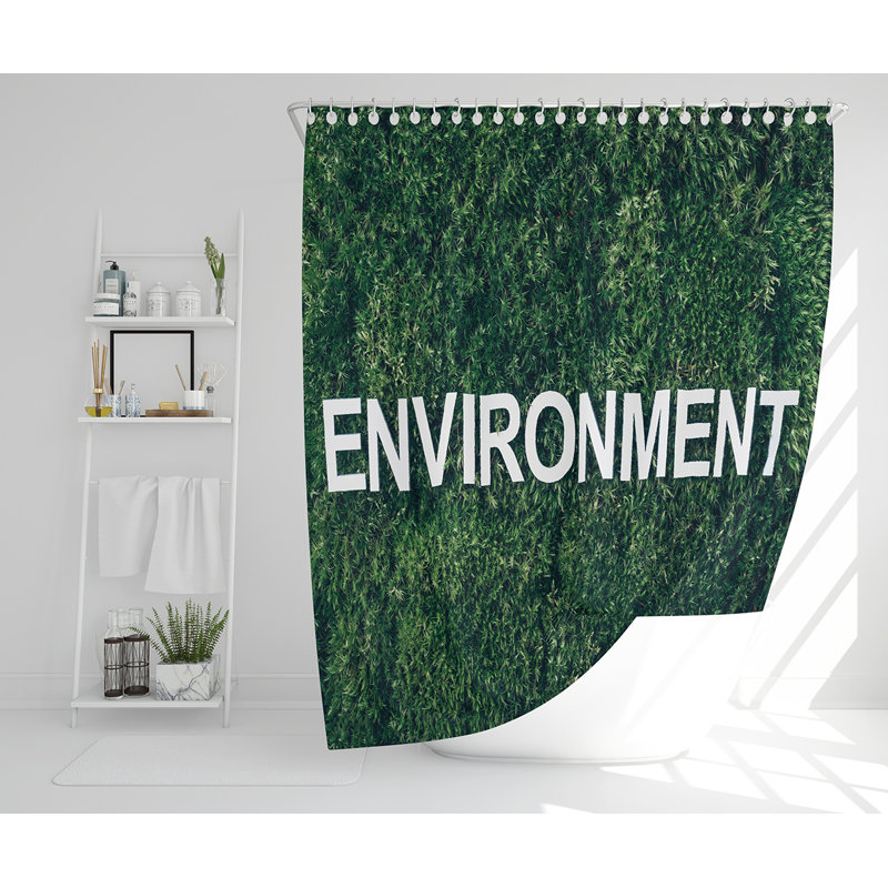 Ellaouise 13 Piece Polyester Shower Curtain Set