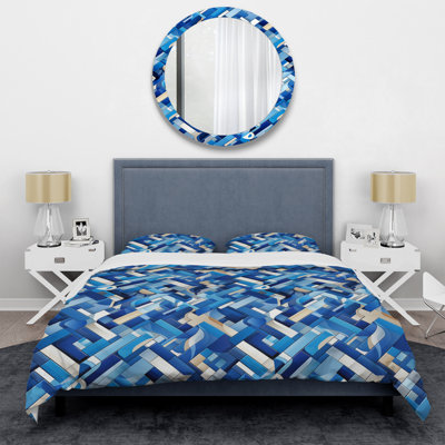Ensemble de housse de couette Cobalt