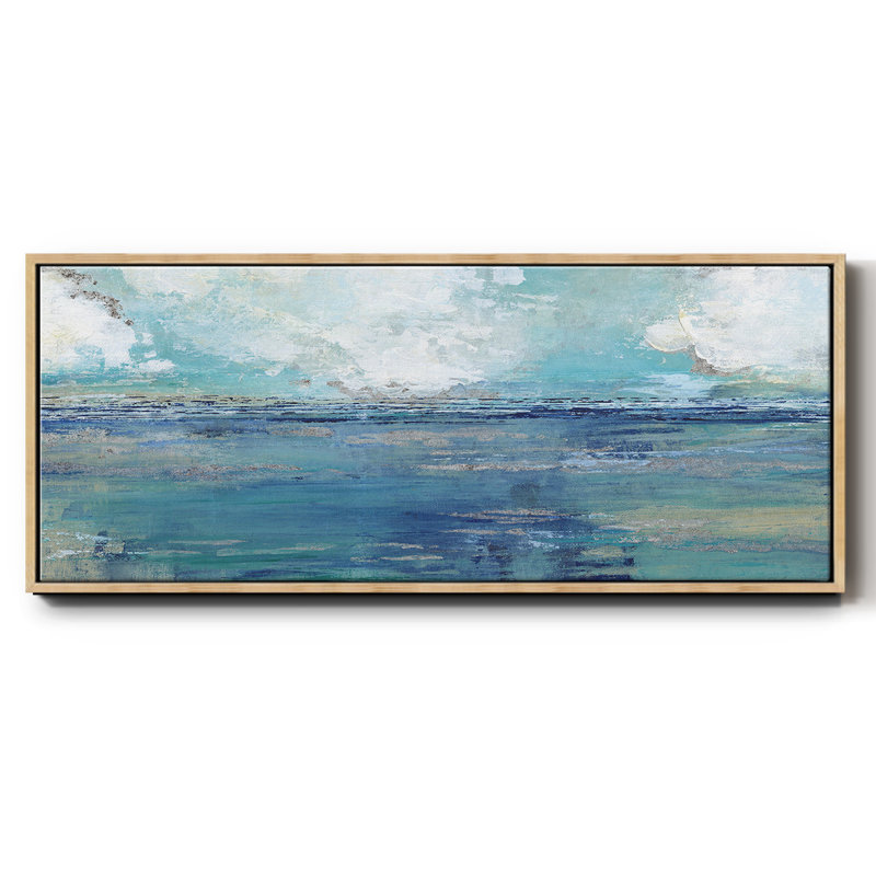 Oceans Away- Framed Canvas