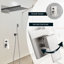 Système de douche complet avec valve brute-87076677